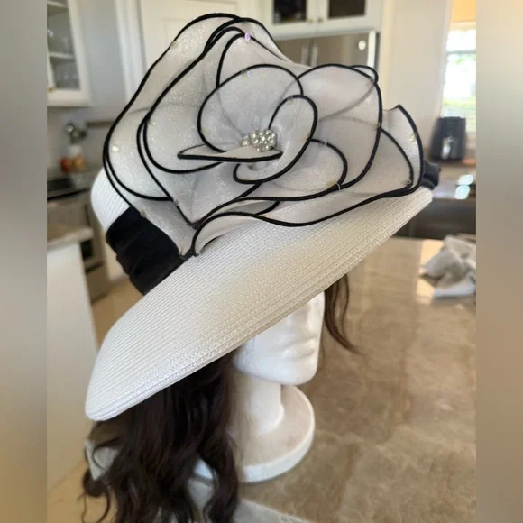 Whittall and Shon Kentucky Derby Hat Easter Hat, Church Hat - Picture 2 of 15